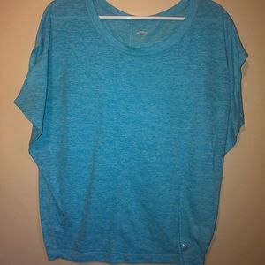 Blue comfy short sleeved top